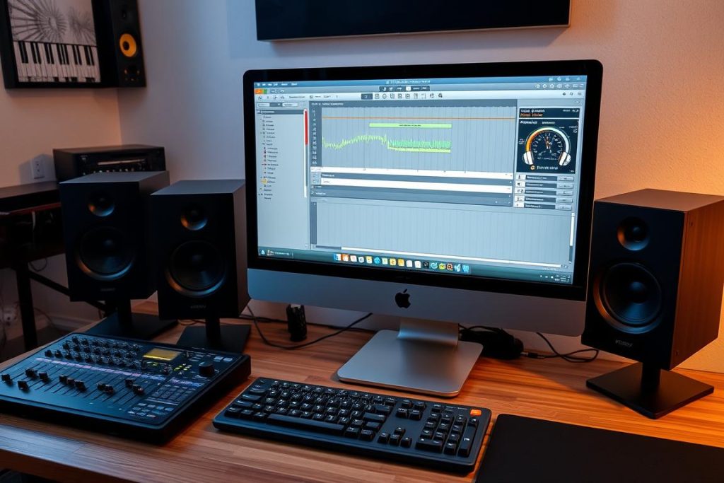 Perangkat digital dan software untuk produksi musik band Perangkat digital dan software untuk produksi musik band