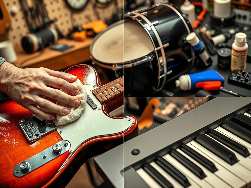 Perawatan alat musik band lengkap Perawatan alat musik band lengkap